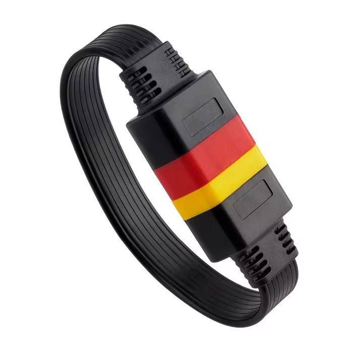 Удлинитель переходник OBD2 кабель 36 см (16 pin, папа - мама)