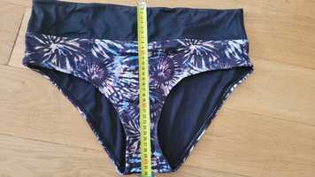 Majtki dół bikini  figi do kostiumu czarne xl 42