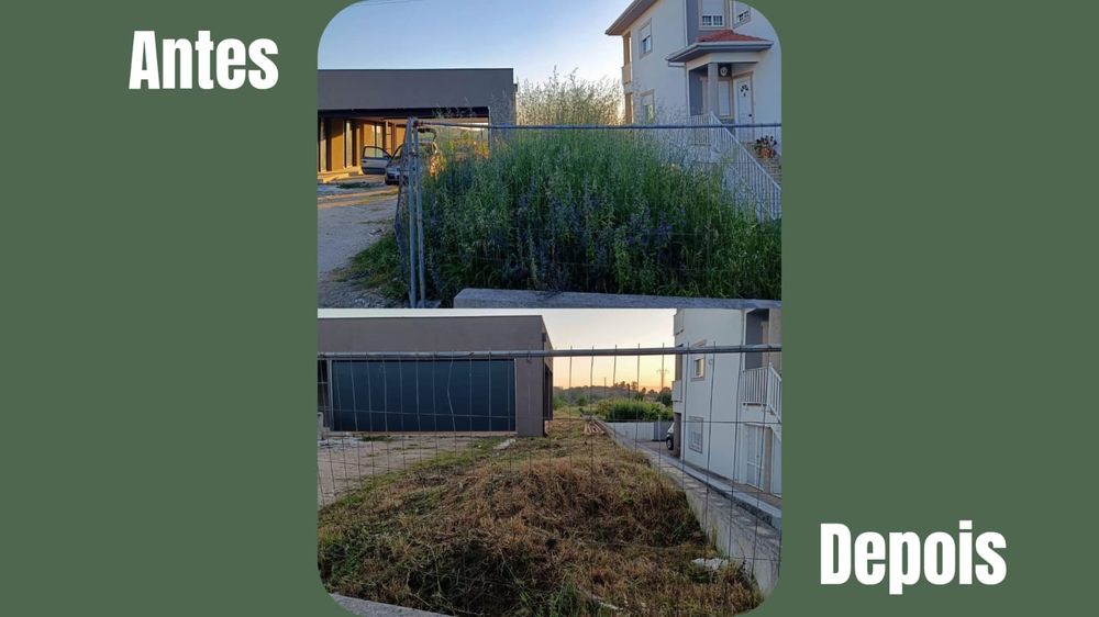 Limpeza terrenos e jardins