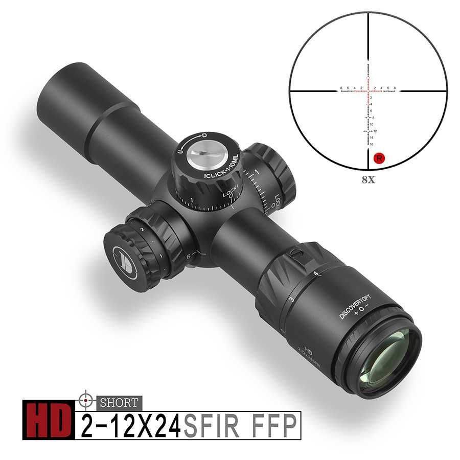 Оптический прицел Discovery HD 2-12x24 SFIR FFP Оптичний приціл оптика