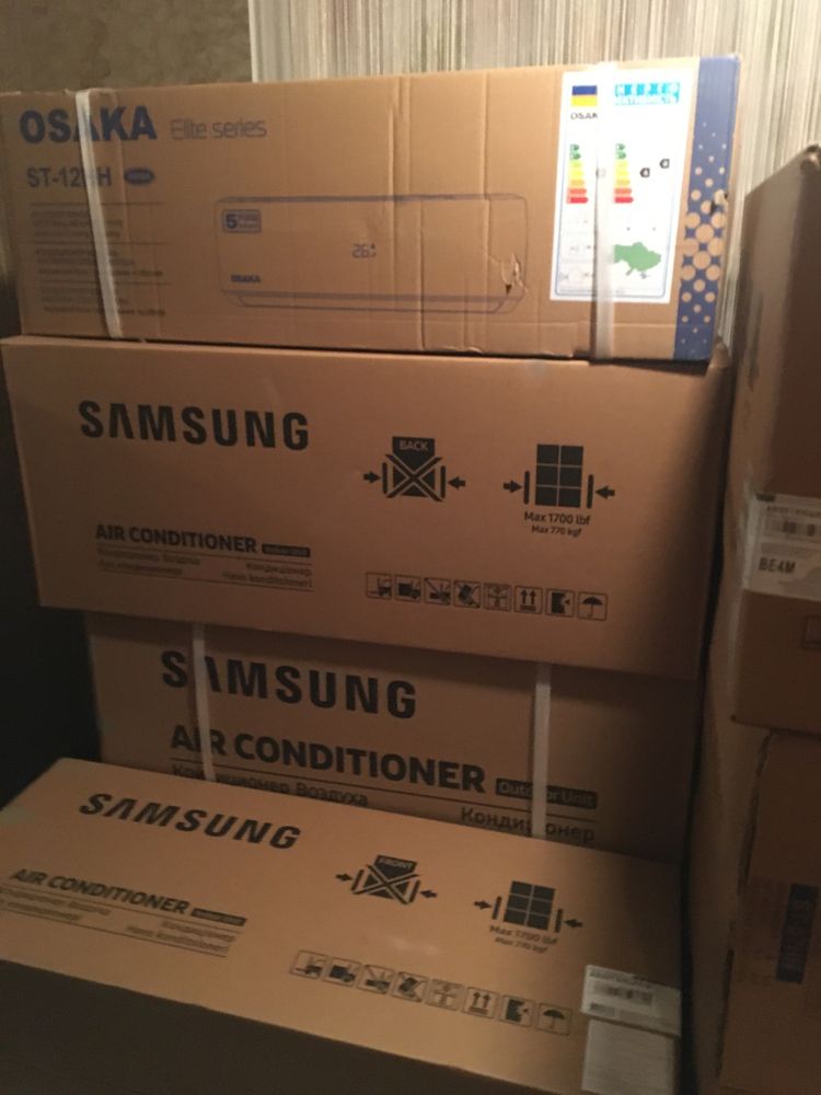 Розпродаж кондиціонерів  і теплових насосів Samsung