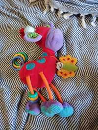 Детские развивающие игрушки, улитка, жираф, мягкая игрушка
