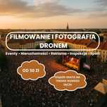 Filmowanie i fotografia dronem 4K Eventy Nieruchomości Działki od 50zł
