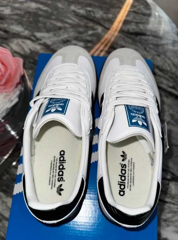 Biały\SambaOG*adidas^B75806*|nowy UnisexTrampki.38