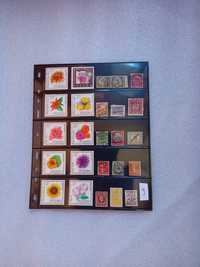 Znaczki pocztowe  zestaw 9 + karta Leuchtturm Optima