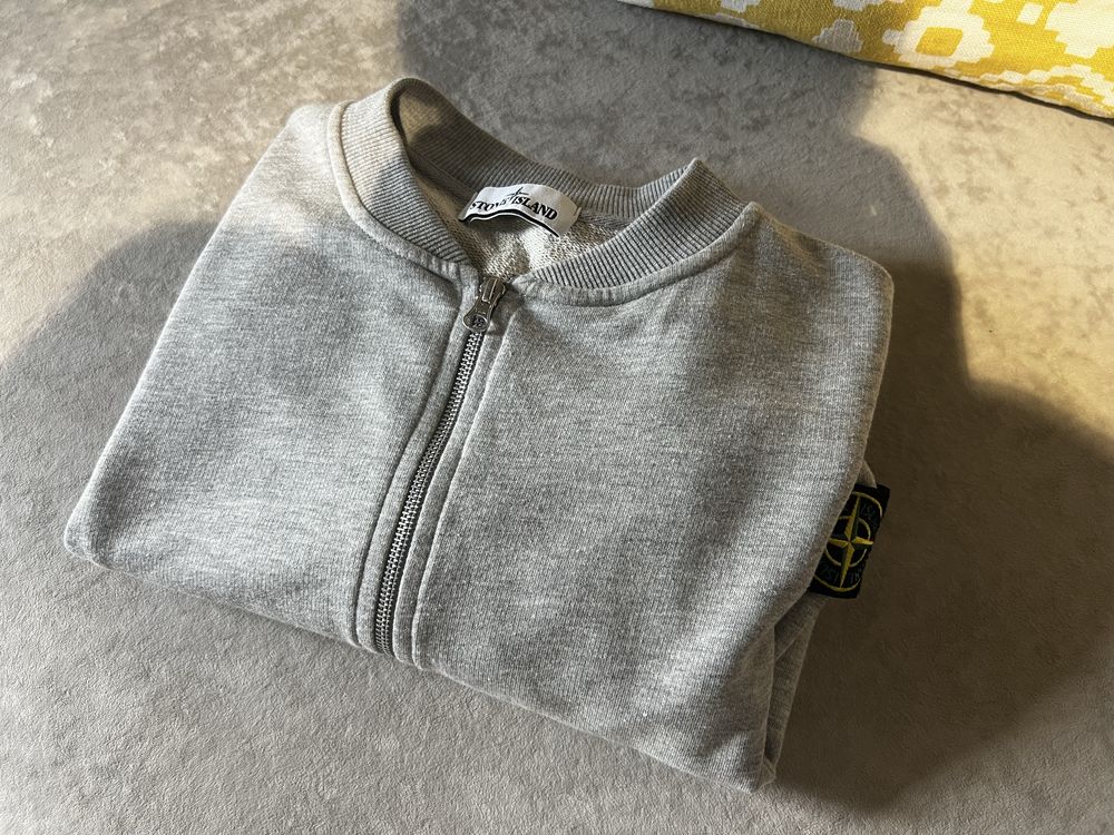 Оригинальная кофта на молнии Stone Island, размер L