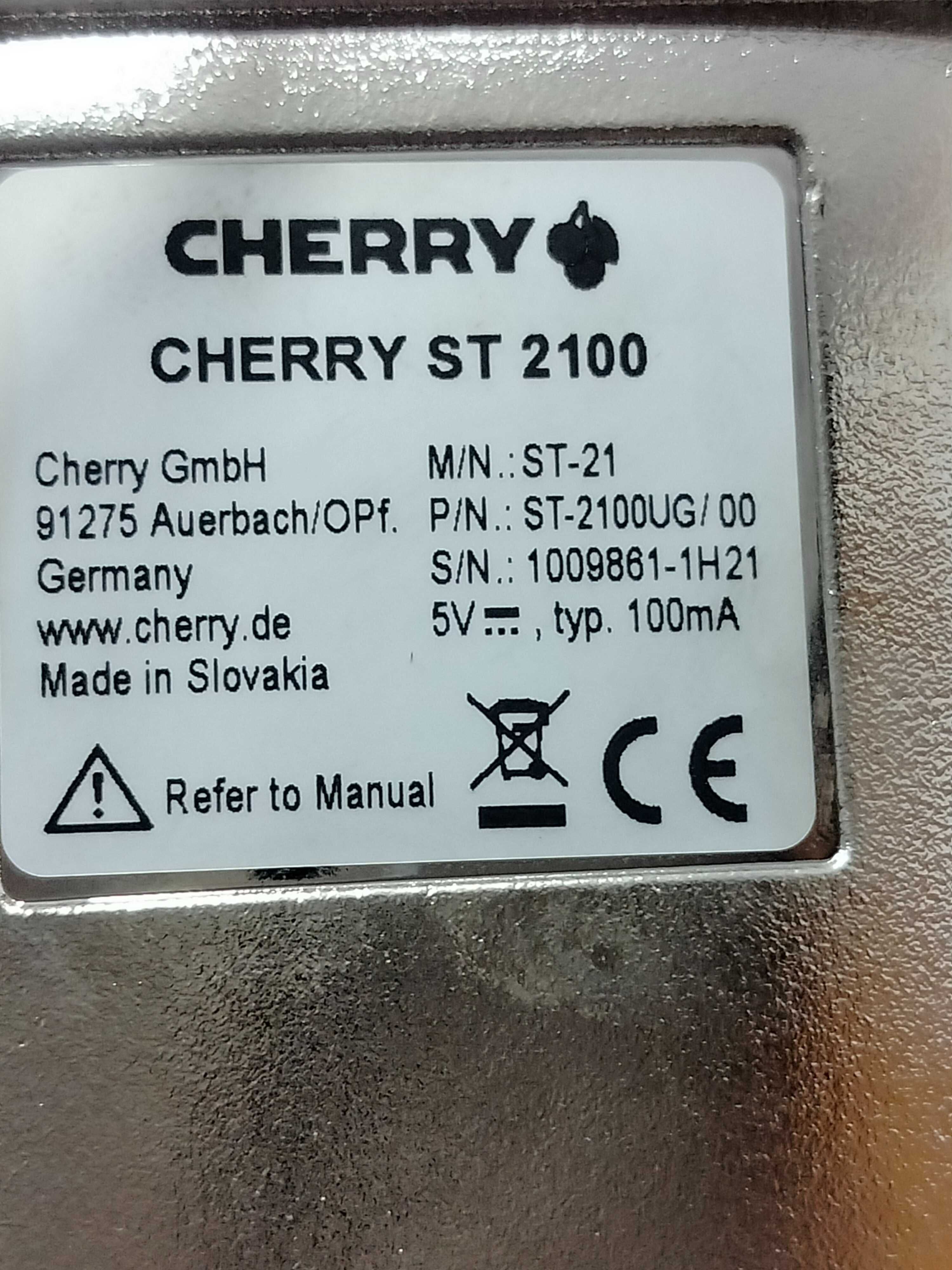 Rejestrator czasu pracy CHERRY Smart Terminal ST-2100