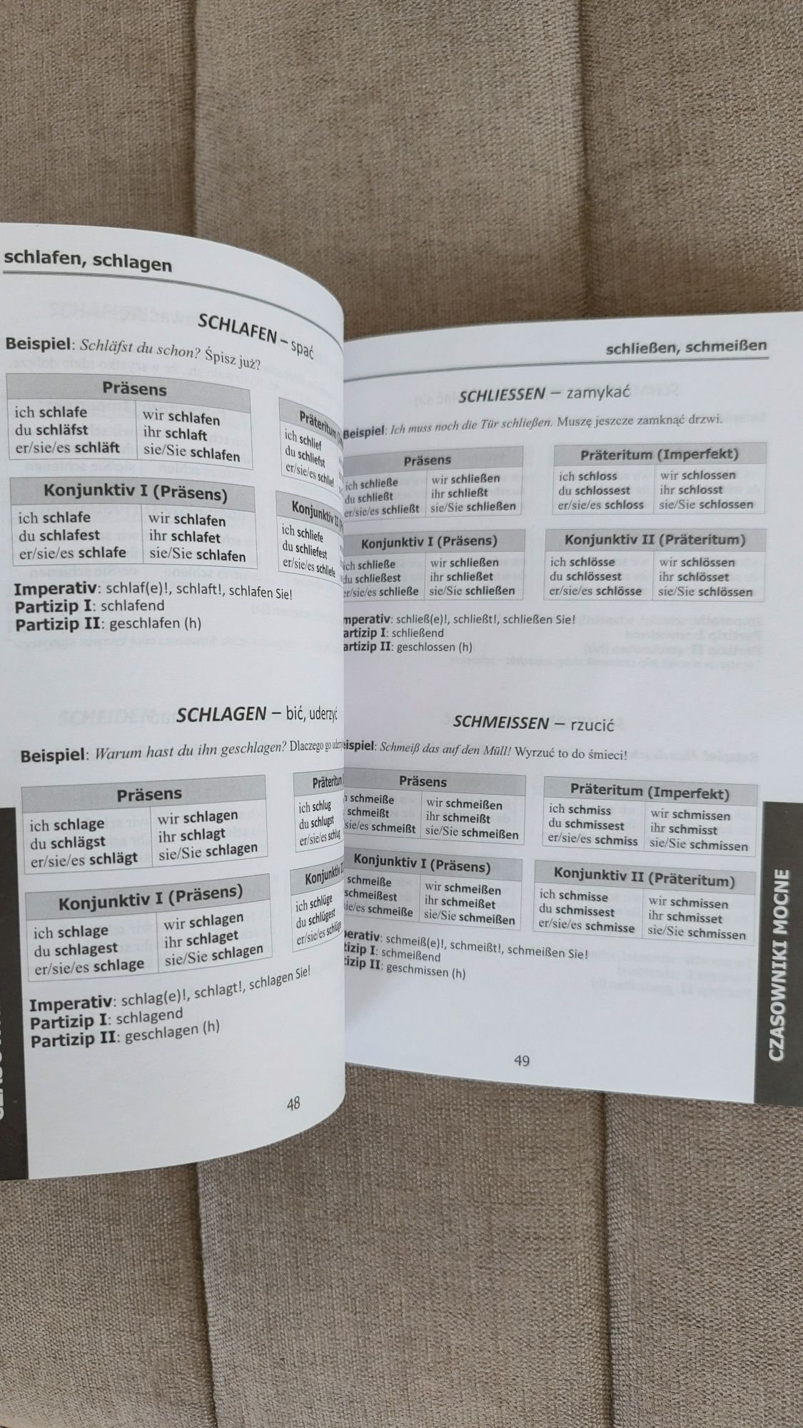 NOWA książka Czasowniki niemieckie z odmianami 96 str. M. Smaza
