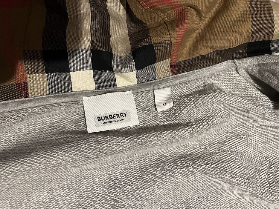 зип худи BURBERRY