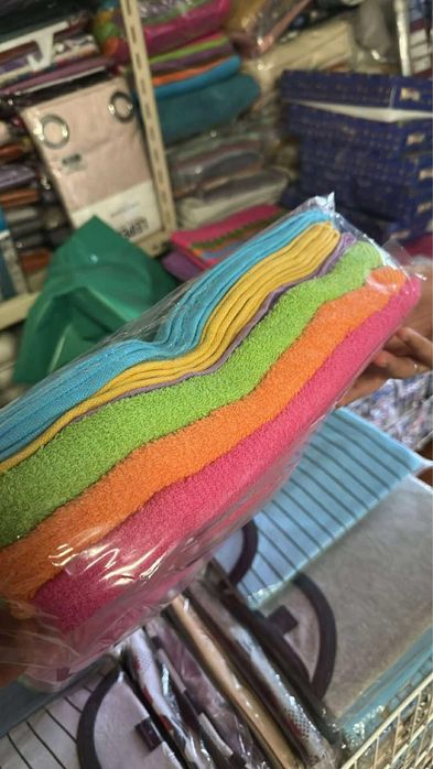 Lote 6 toalhas de banho