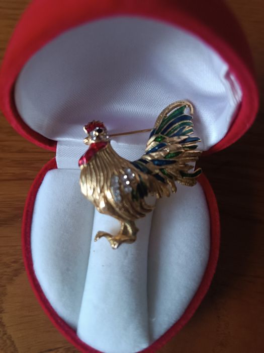 Брошка Півник прикраса  біжутерія