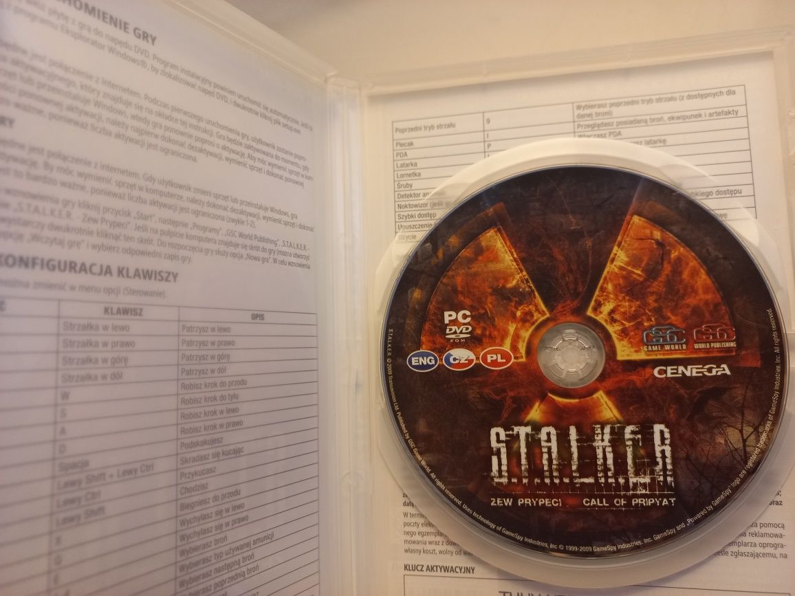 Gra PC DVD Stalker Zew Prypeci