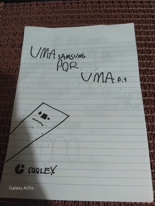 Livro artesanal “Uma Samsung por uma — Parte 1” (único / colecionável)