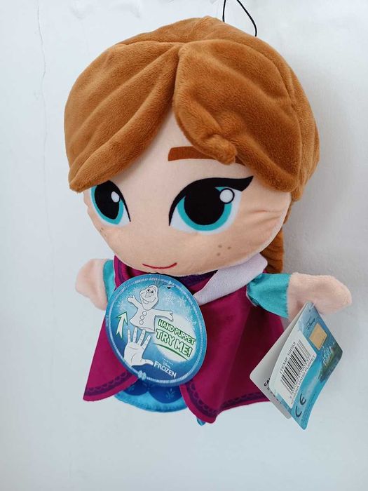 MEGA PROMO:Peluche Frozen Anna Hand Puppet 25cm
