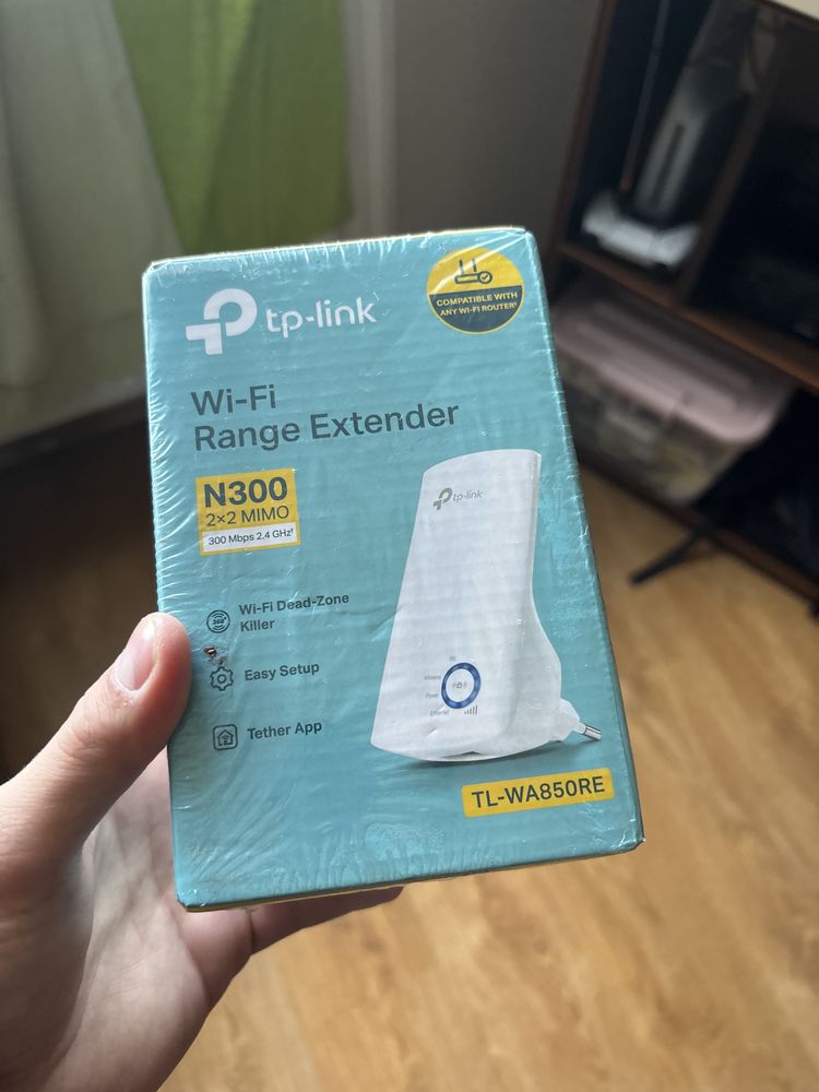 Nowy tplink wifi range extender, przedłużenie wifi, router