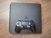 PlayStation 4 Slim 500 GB + oryginalny pad i komplet kabli