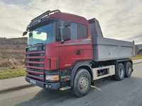 Scania R124GB  Scania R124GB*Wywrotka 3osie 470ps* 1Właściciel w PL