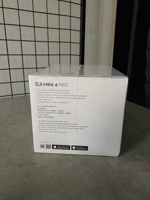 Квадрокоптер DJI Mini 4 Pro RC 2 Remote Controller,Дрон DJI Mini 4 pro