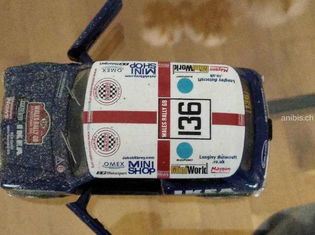 Miniatura Mini Cooper Classic WRC - Edição Limitada