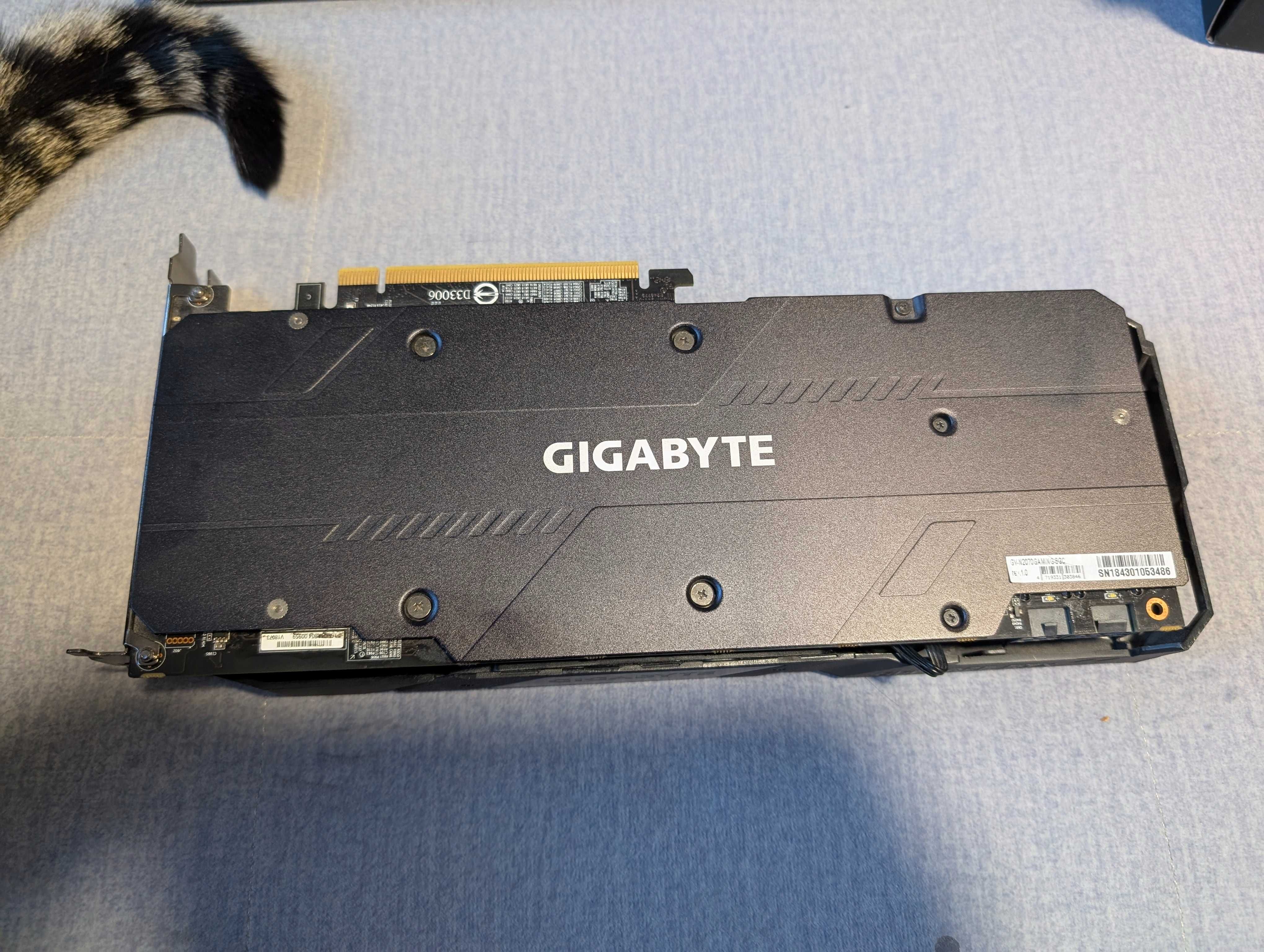 Karta graficzna NVIDIA Gigabyte GeForce RTX 2070 GAMING 8G GDDR6