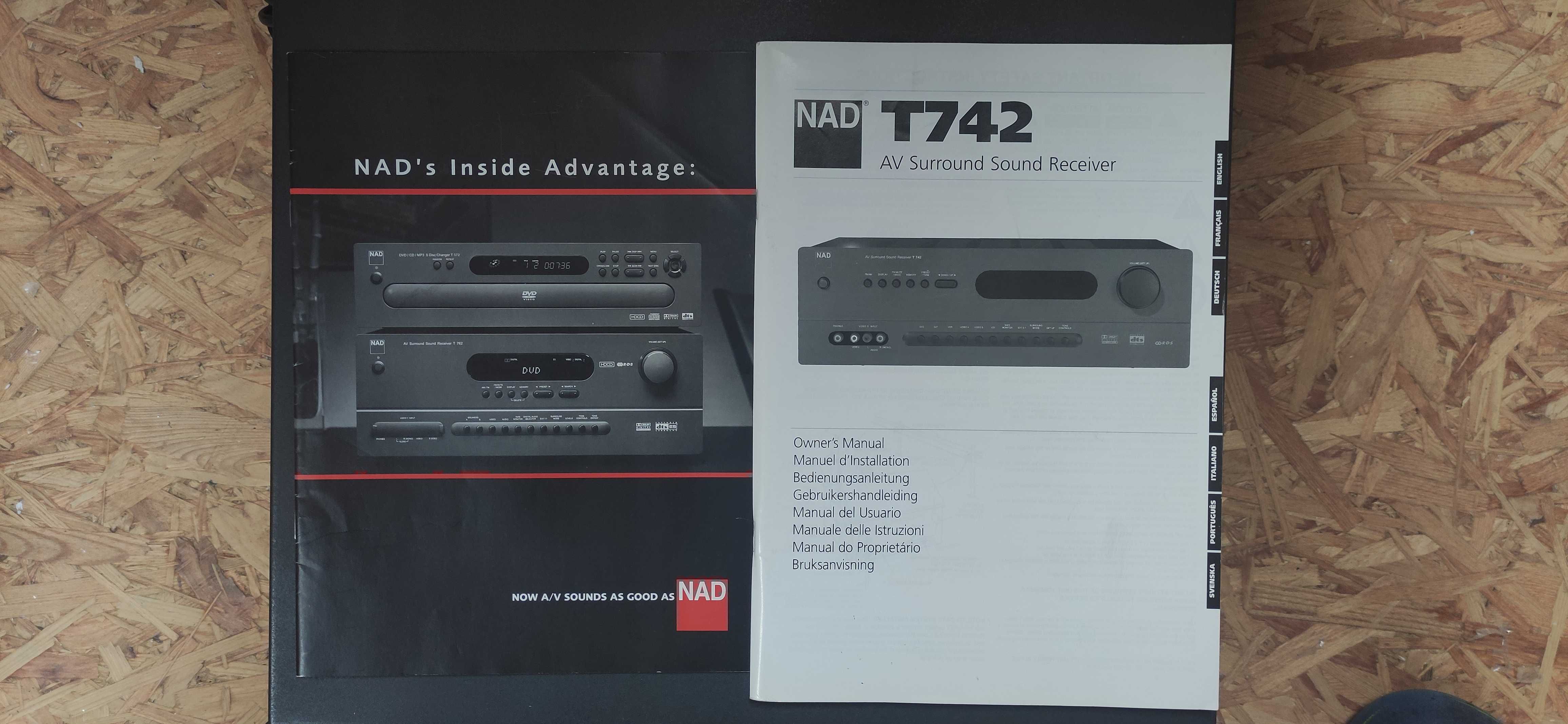 NAD T742  - Amplituner super stan- PILOT