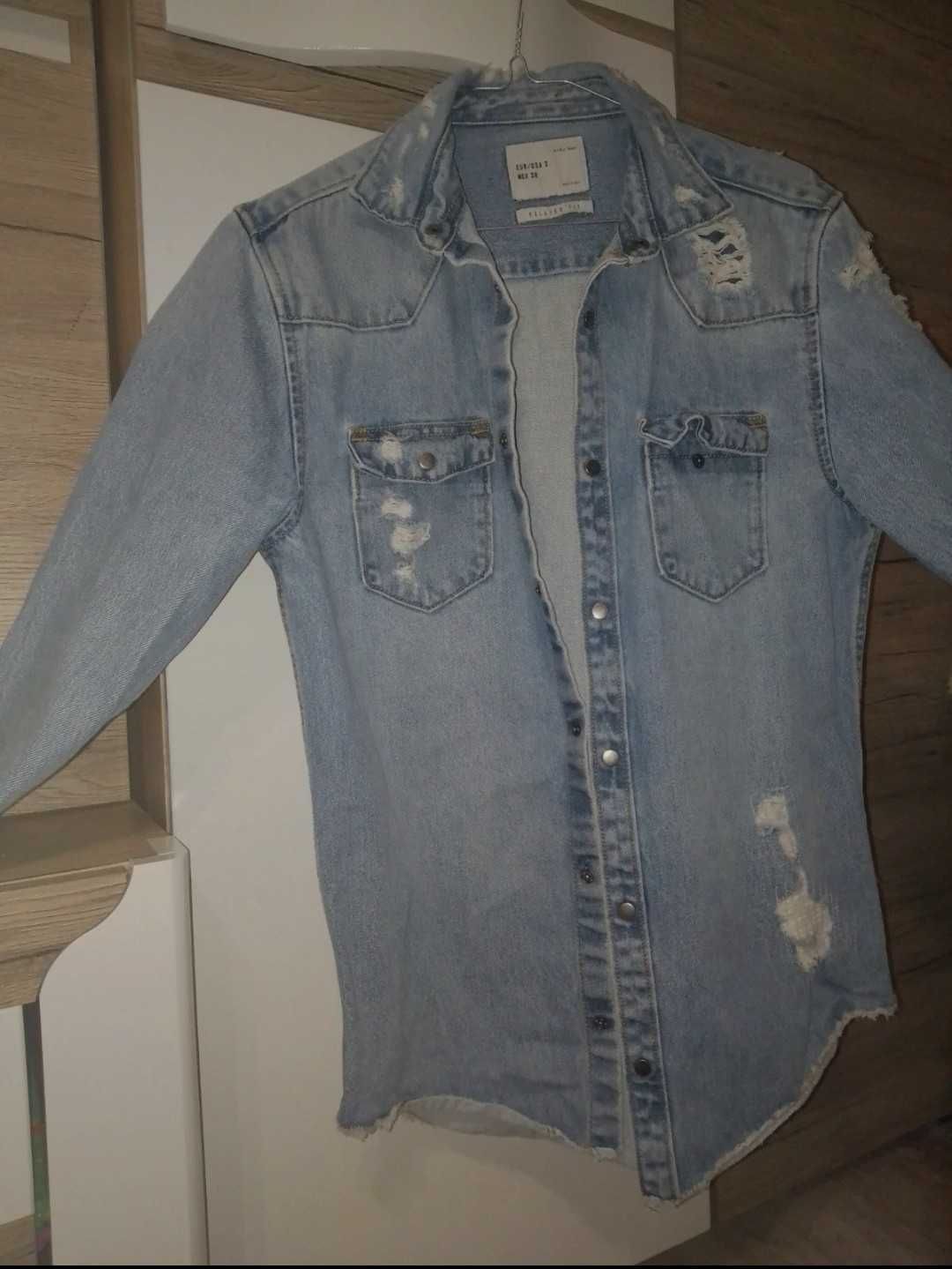 Kurtka/koszula jeansowa