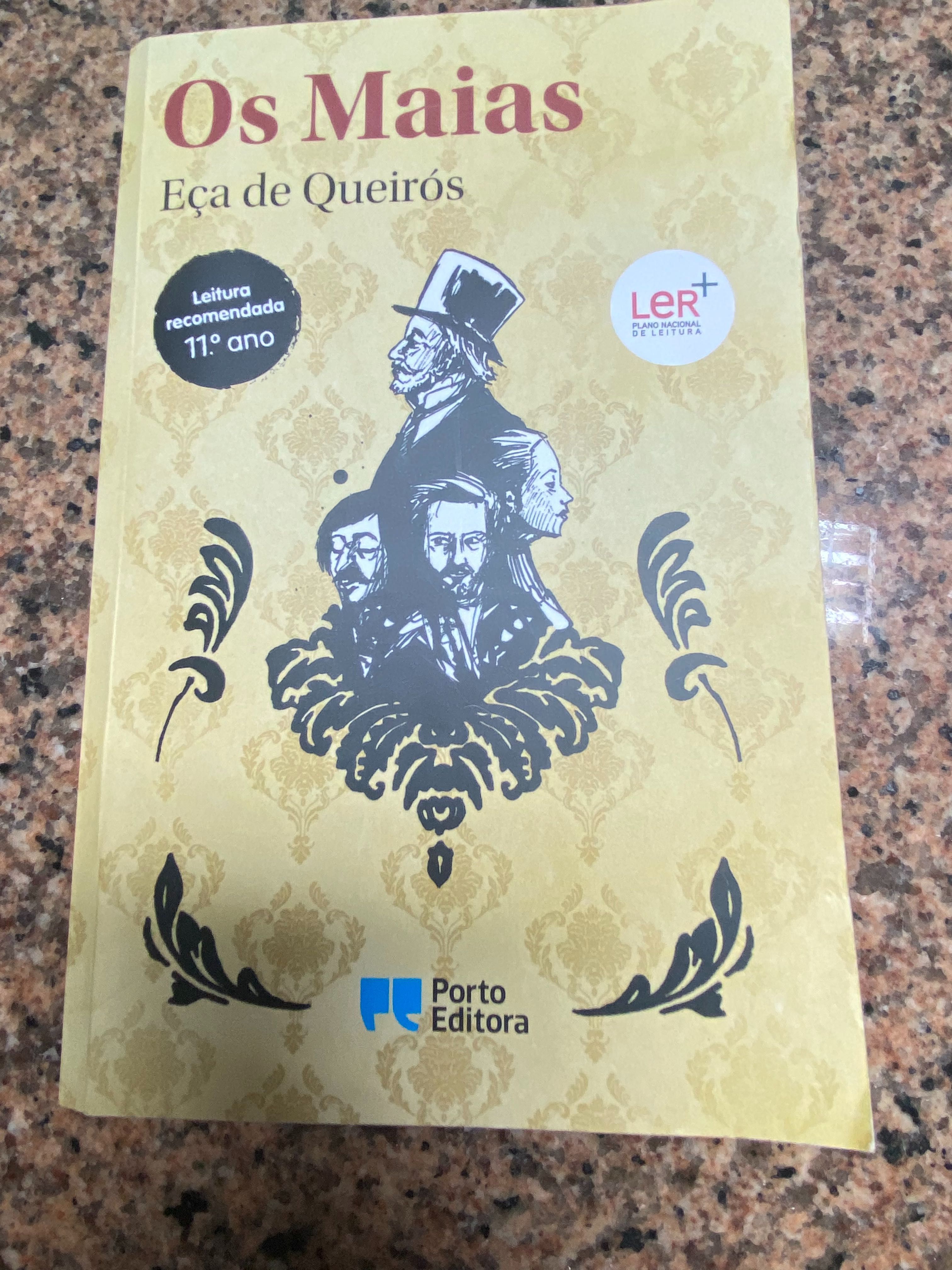 Livro “Os Maias” de Eça de Queirós, Porto Editora