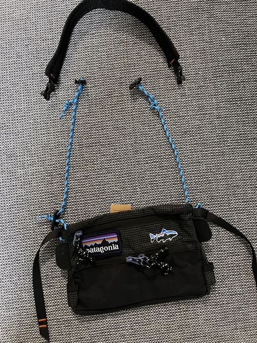 Czarna torba Patagonia Crossbody saszetka torba na pas  outdoorowa