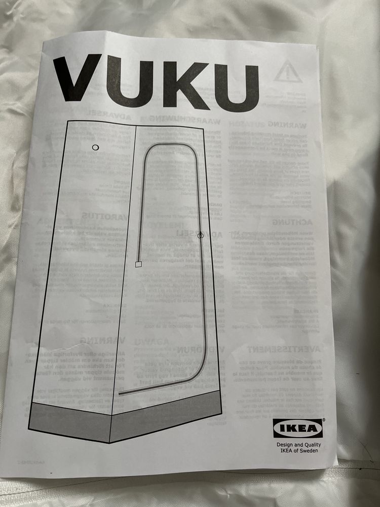 Vuku Ikea szafa materiałowa