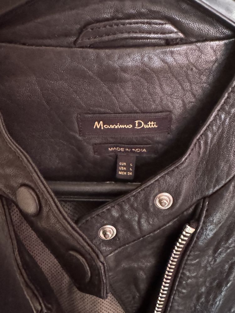 Casaco pele Massimo Dutti