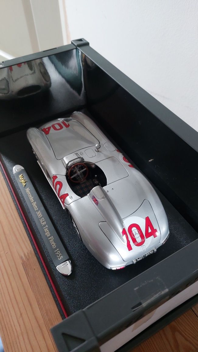 Mercedes benz 300 SLR Targa Floria 1955 Maisto 1:18