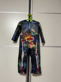 Скелет зомби 2345678910 лет  Хеллоуин костюм