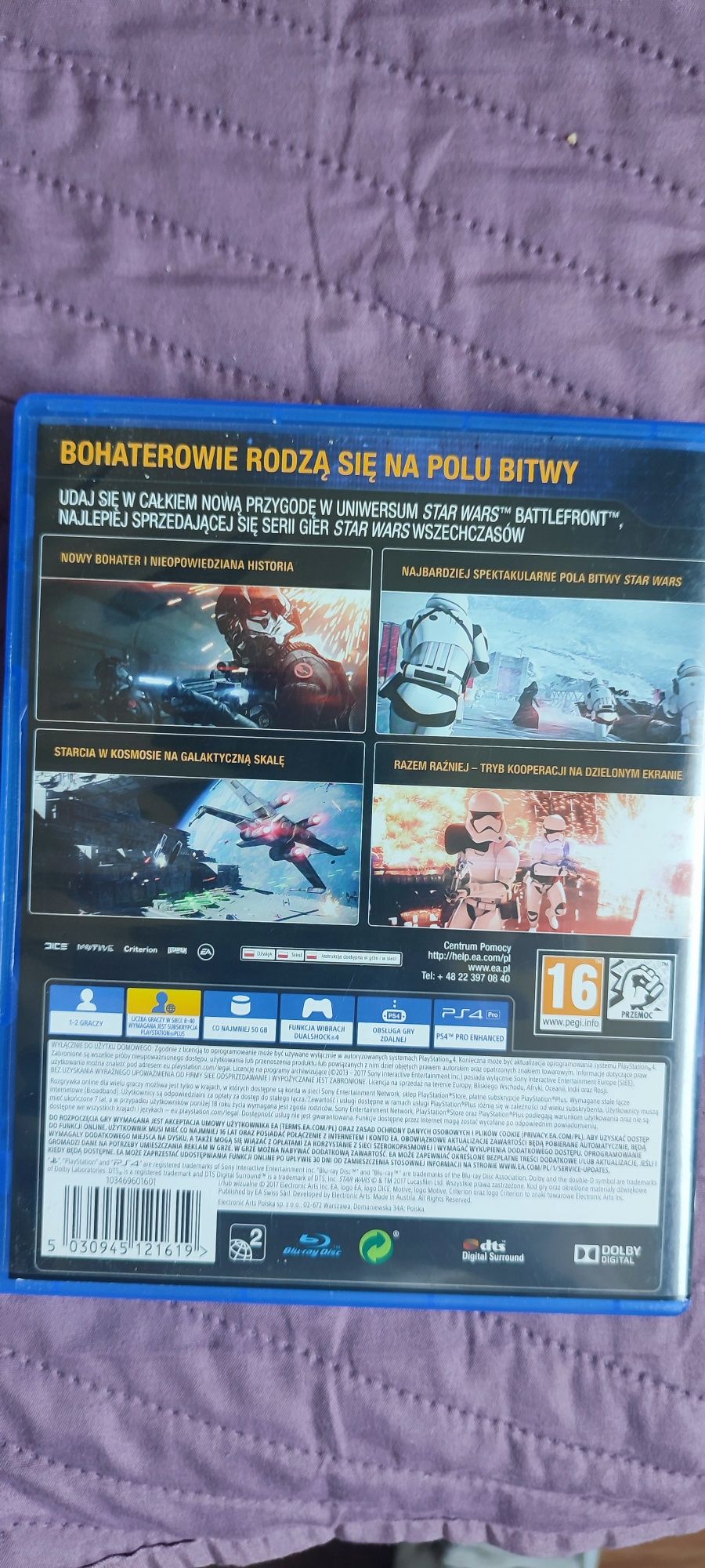Gra Star Wars Battlefront 2 na ps4