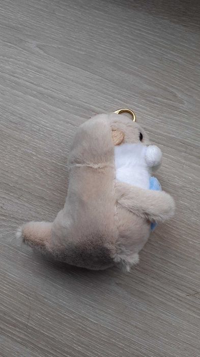 Porta chaves peluche lontra fofa