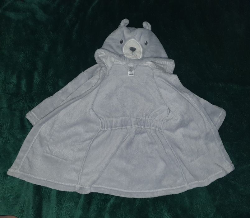 Szlafrok Miś C&A rozmiar 80/86