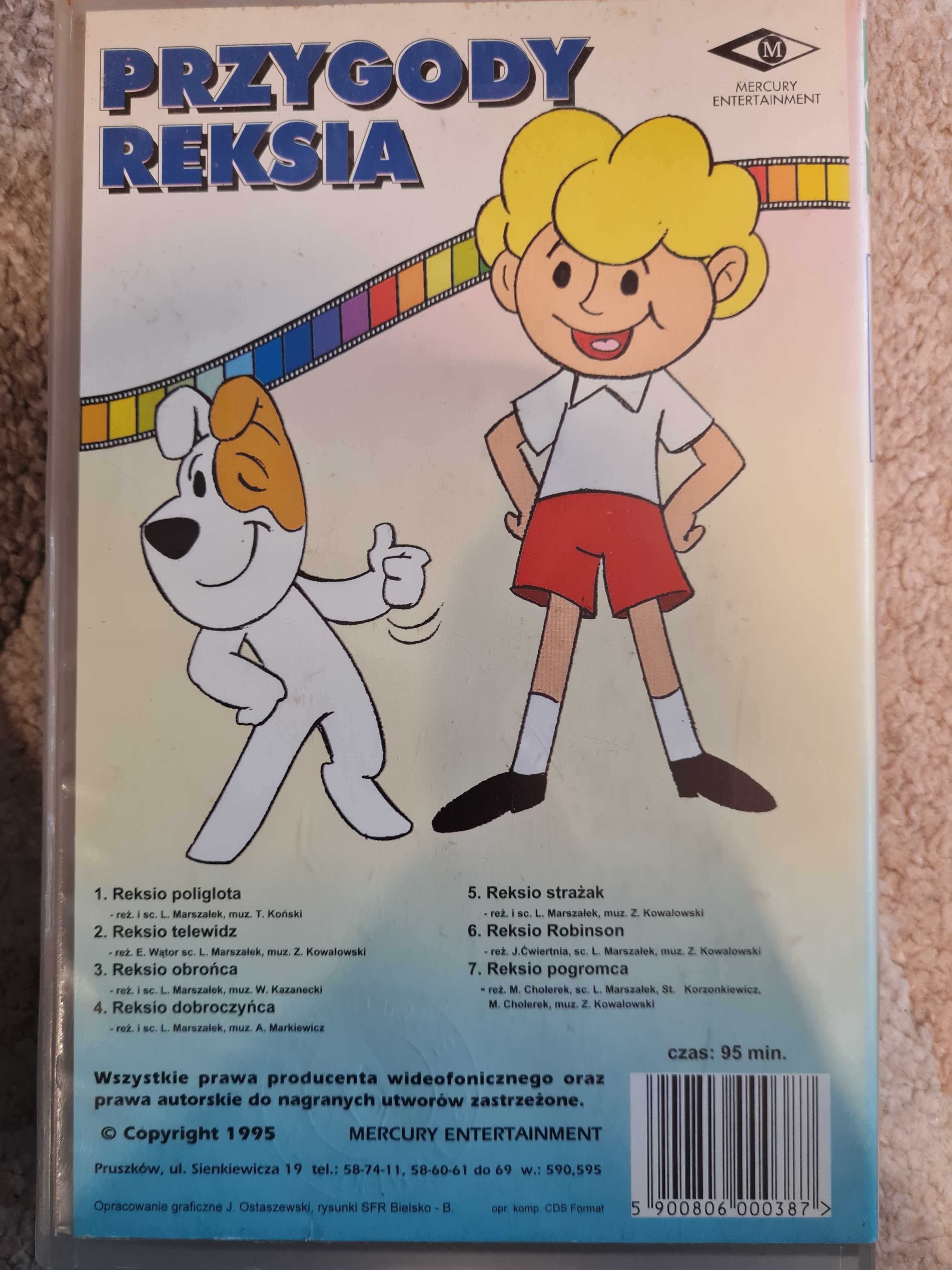 Przygody Reksia kaseta VHS
