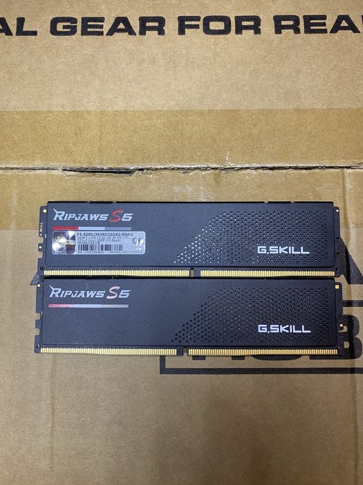DDR5 G.Skill 64GB 5200Mhz Ripjaws S5