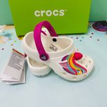 Новинка, кроксы Crocs  Единорожки для девочки