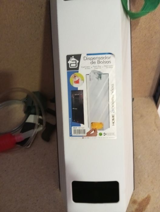 Suporte para arrumação de sacos