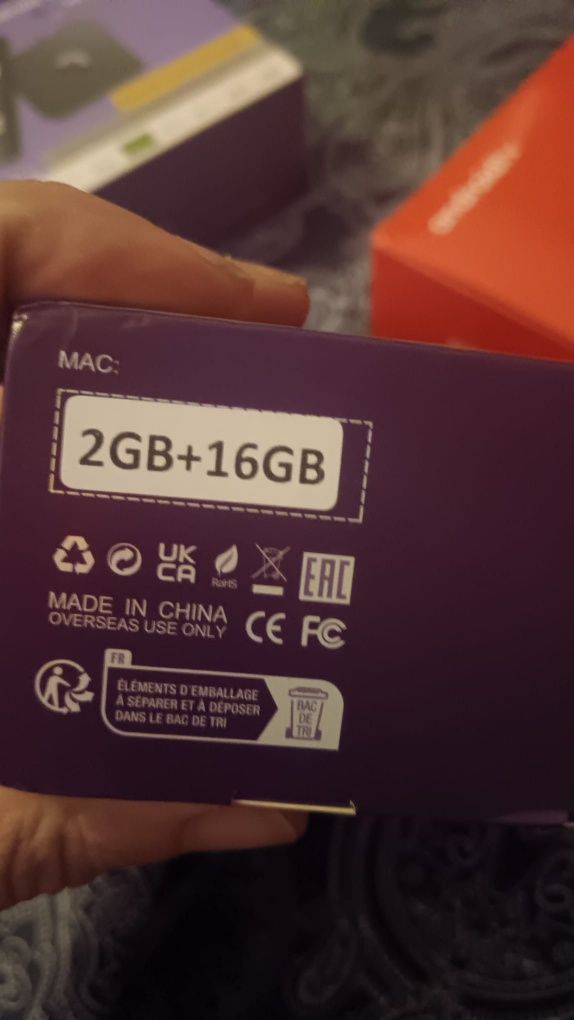 Box android TV Nova 2gb 16gb