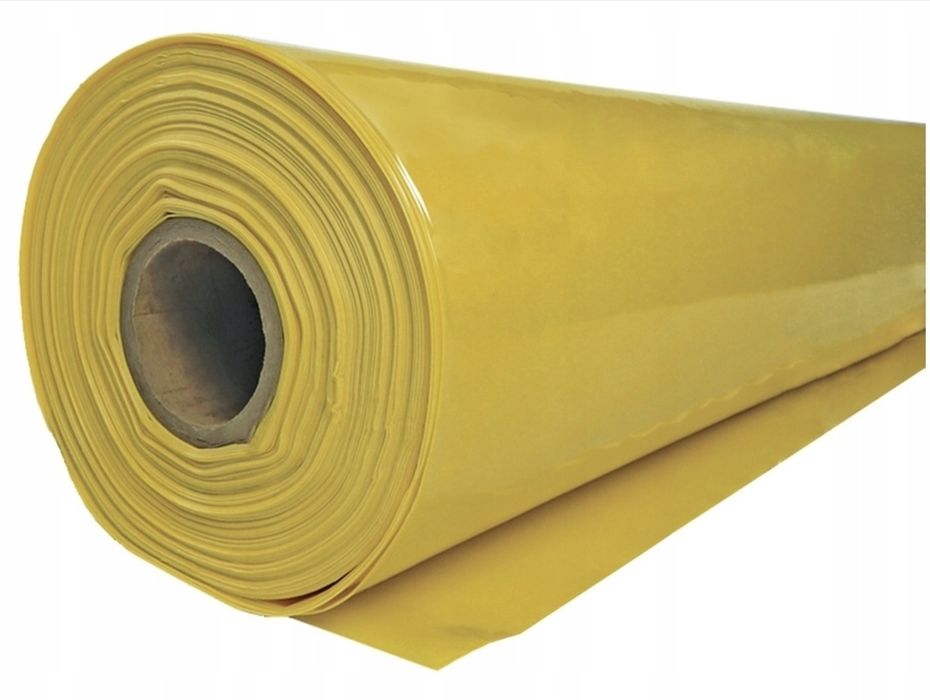 Folia paroizolacyjna-żółta. 2mx50m 0,2mm ATEST CE