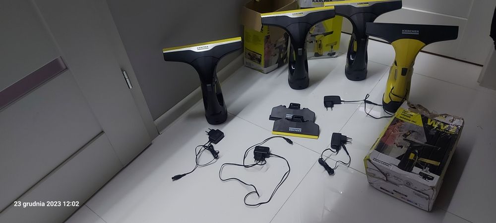 Karcher VW2 plus- black edition,myjka do okien  krótka ściagaczka