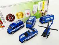 Zestaw pojazdów policyjnych nowy zabawki