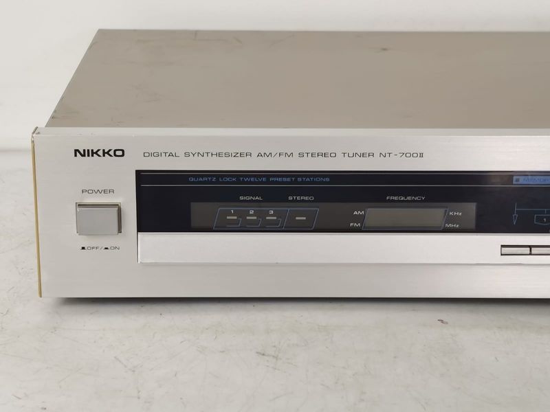 Tuner Nikko NT 700 II AM FM stereo tuner Wysoka klasa Dobór Audio