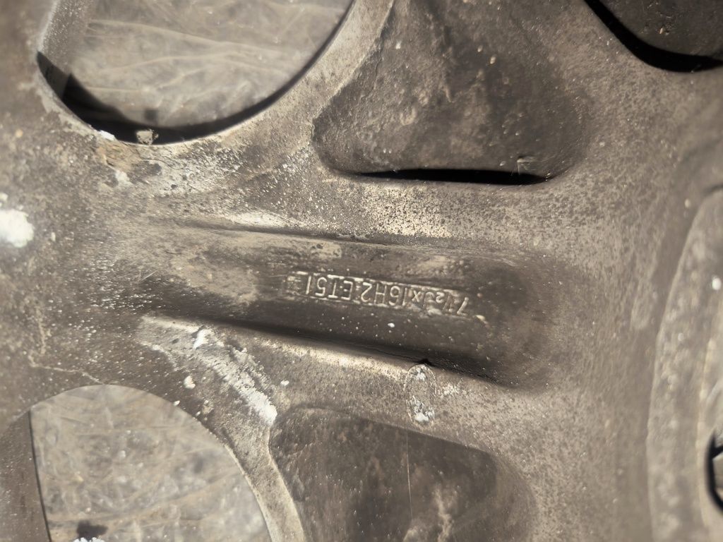 Диски 4 шт ромашка с кабана разноширокие R16