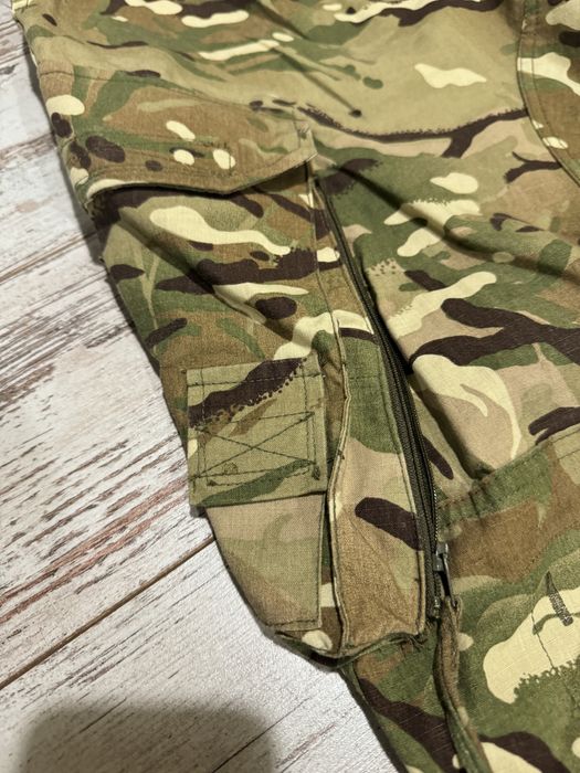 Штани MTP combat з еластичним поясом FR мультикам