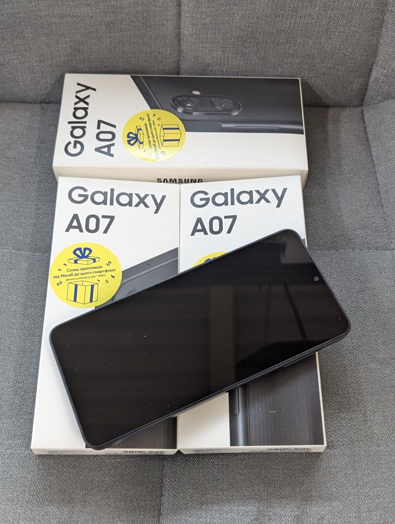 Смартфон Samsung A07(4200грн) и A16(6300) 4/128