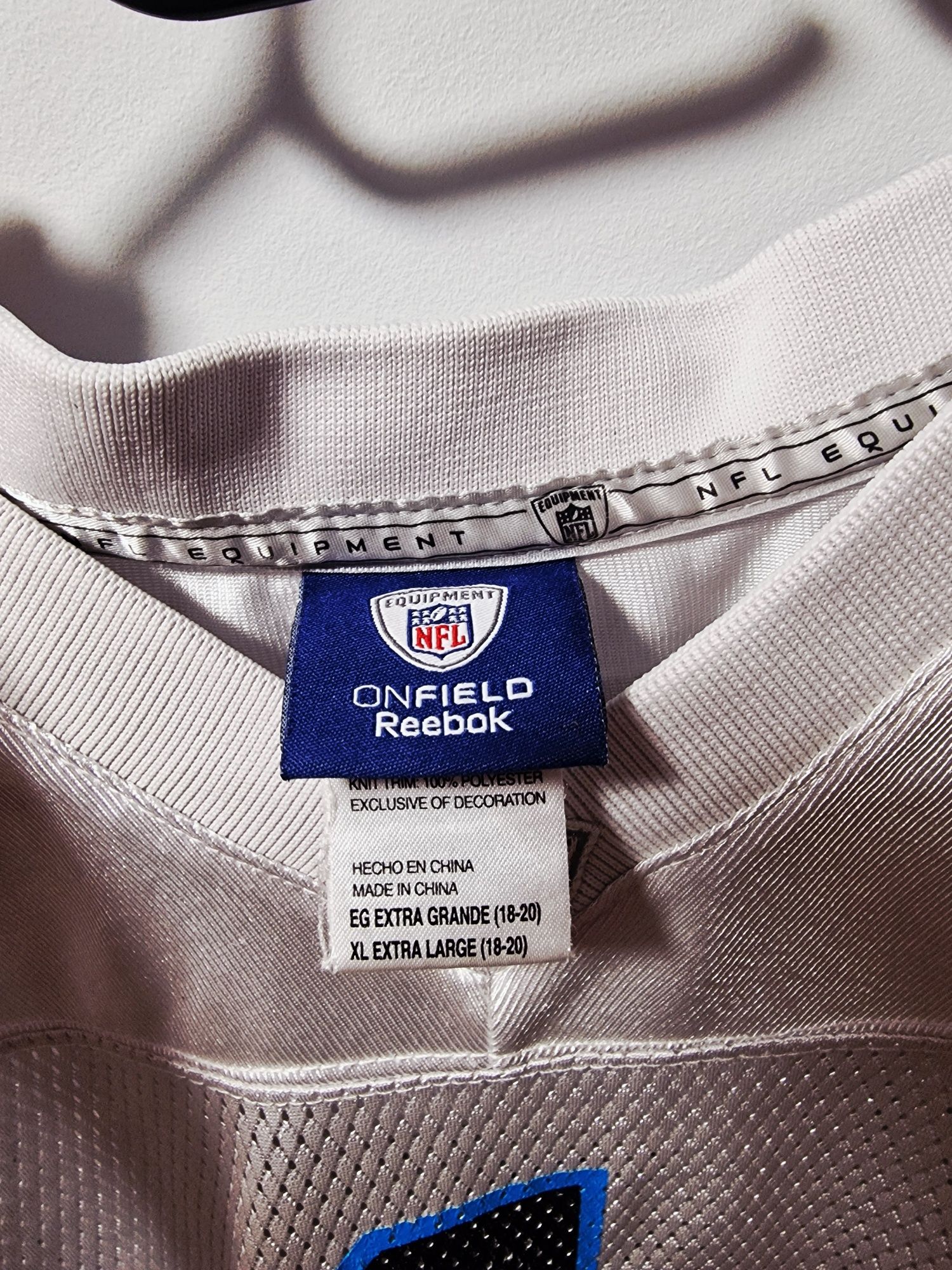 Koszulka Reebok Newton 1 carolina panthers xl