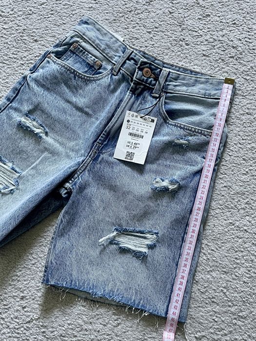 Шорты джинсовые  Bershka новые 30-32