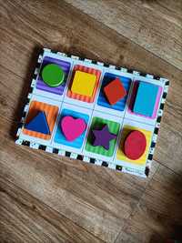 Drewniane puzzle, sorter - Melissa&Doug